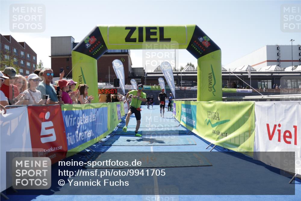 09.08.2026 - GEWOBA Citytriathlon Bremen Yannick Fuchs http://msf.ph/oto/9941705 09.08.2026 14:01:30 Ziel 723, 735, 773, 777, 801 meine-sportfotos.de