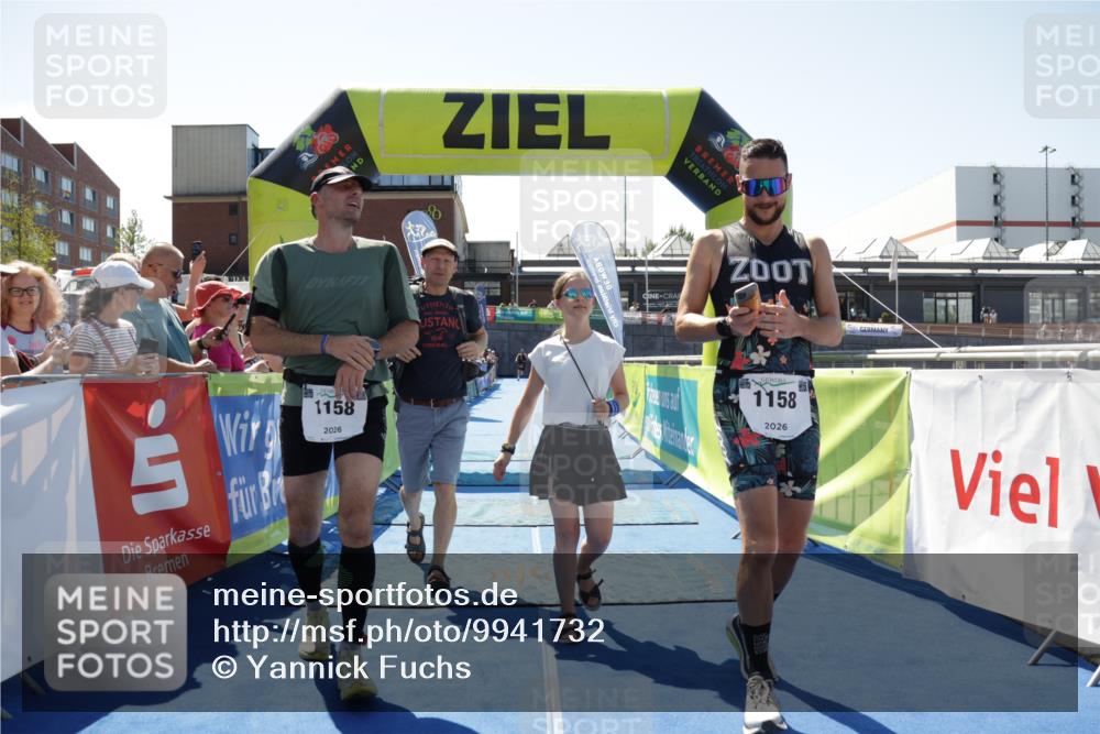 09.08.2026 - GEWOBA Citytriathlon Bremen Yannick Fuchs http://msf.ph/oto/9941732 09.08.2026 14:01:46 Ziel 1158 meine-sportfotos.de