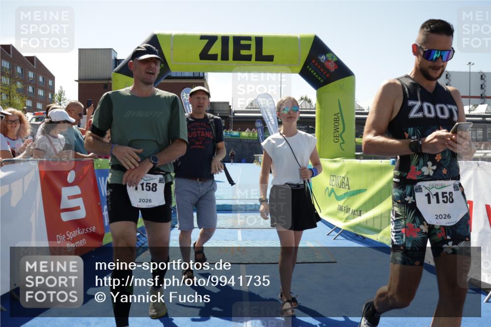 09.08.2026 - GEWOBA Citytriathlon Bremen Yannick Fuchs http://msf.ph/oto/9941735 09.08.2026 14:01:46 Ziel 1158 meine-sportfotos.de