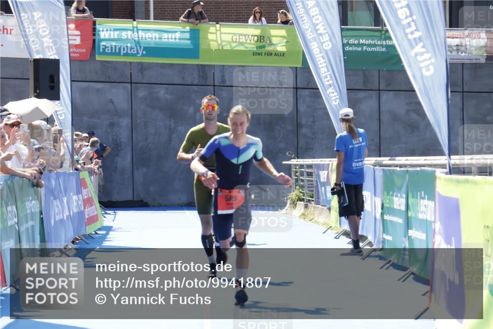 09.08.2026 - GEWOBA Citytriathlon Bremen Yannick Fuchs http://msf.ph/oto/9941807 09.08.2026 14:02:57 Ziel 569, 612, 691 meine-sportfotos.de