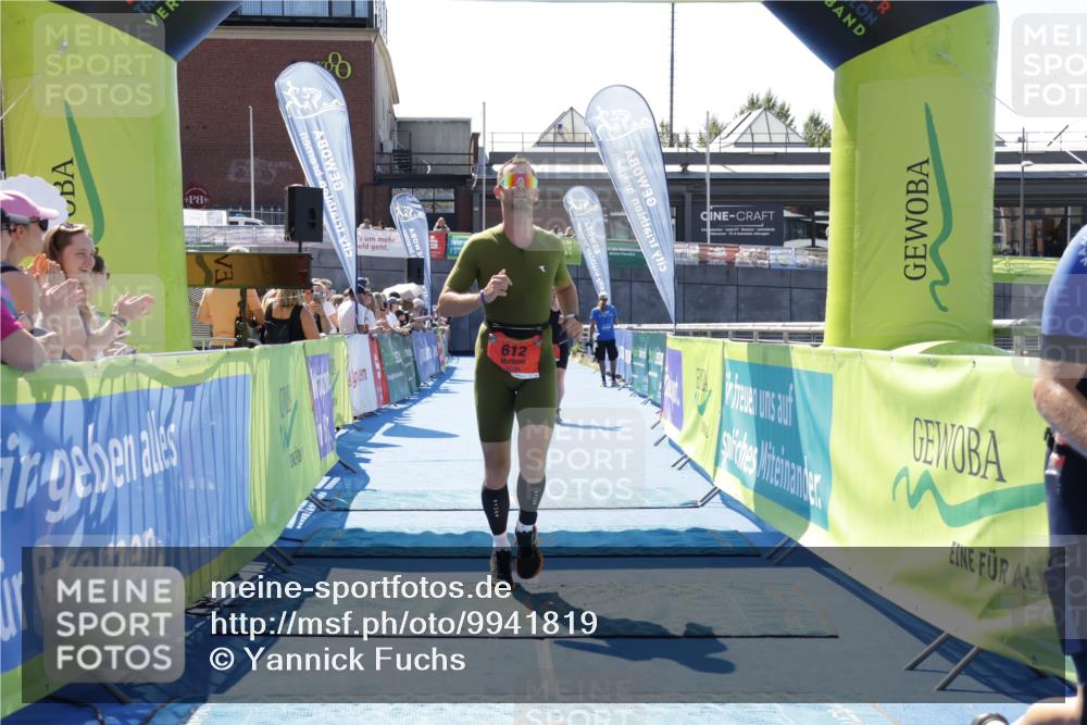 09.08.2026 - GEWOBA Citytriathlon Bremen Yannick Fuchs http://msf.ph/oto/9941819 09.08.2026 14:03:02 Ziel 569, 612, 849 meine-sportfotos.de