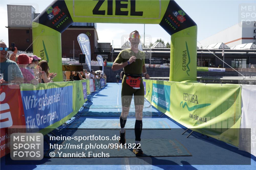 09.08.2026 - GEWOBA Citytriathlon Bremen Yannick Fuchs http://msf.ph/oto/9941822 09.08.2026 14:03:03 Ziel 569, 612, 849 meine-sportfotos.de