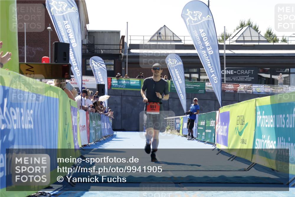 09.08.2026 - GEWOBA Citytriathlon Bremen Yannick Fuchs http://msf.ph/oto/9941905 09.08.2026 14:06:31 Ziel 551 meine-sportfotos.de