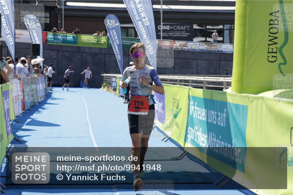 09.08.2026 - GEWOBA Citytriathlon Bremen Yannick Fuchs http://msf.ph/oto/9941948 09.08.2026 14:07:30 Ziel 710 meine-sportfotos.de