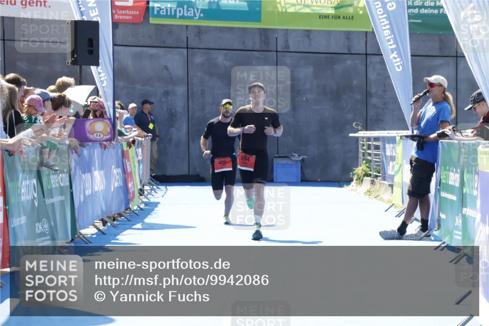 09.08.2026 - GEWOBA Citytriathlon Bremen Yannick Fuchs http://msf.ph/oto/9942086 09.08.2026 14:09:31 Ziel 594 meine-sportfotos.de