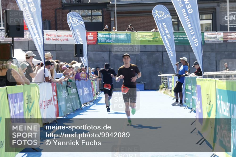09.08.2026 - GEWOBA Citytriathlon Bremen Yannick Fuchs http://msf.ph/oto/9942089 09.08.2026 14:09:33 Ziel 594, 635 meine-sportfotos.de