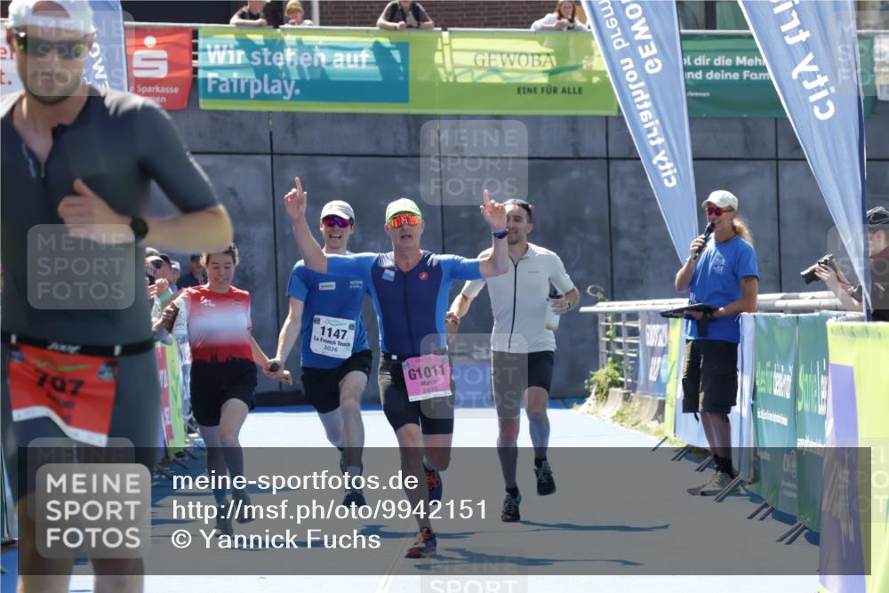 09.08.2026 - GEWOBA Citytriathlon Bremen Yannick Fuchs http://msf.ph/oto/9942151 09.08.2026 14:10:38 Ziel 707, 1011, 1011, 1147 meine-sportfotos.de