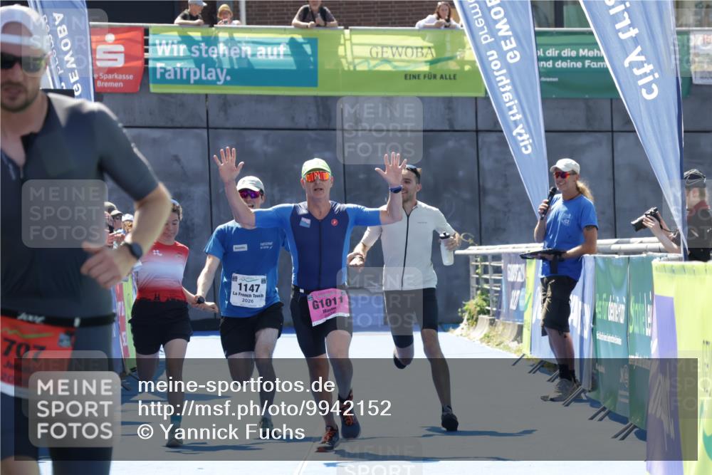 09.08.2026 - GEWOBA Citytriathlon Bremen Yannick Fuchs http://msf.ph/oto/9942152 09.08.2026 14:10:38 Ziel 707, 1011, 1011, 1147 meine-sportfotos.de