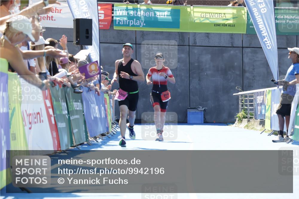 09.08.2026 - GEWOBA Citytriathlon Bremen Yannick Fuchs http://msf.ph/oto/9942196 09.08.2026 14:11:31 Ziel 818, 914, 1008, 1008 meine-sportfotos.de