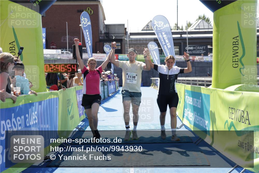 09.08.2026 - GEWOBA Citytriathlon Bremen Yannick Fuchs http://msf.ph/oto/9943930 09.08.2026 14:13:17 Ziel 1138 meine-sportfotos.de