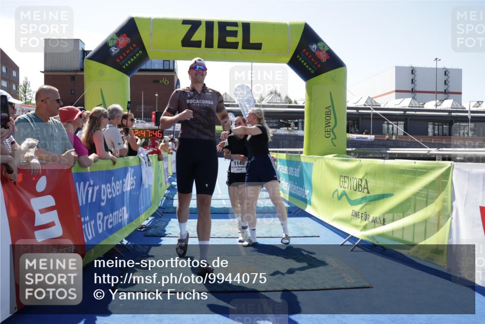09.08.2026 - GEWOBA Citytriathlon Bremen Yannick Fuchs http://msf.ph/oto/9944075 09.08.2026 14:14:09 Ziel 597, 1145 meine-sportfotos.de
