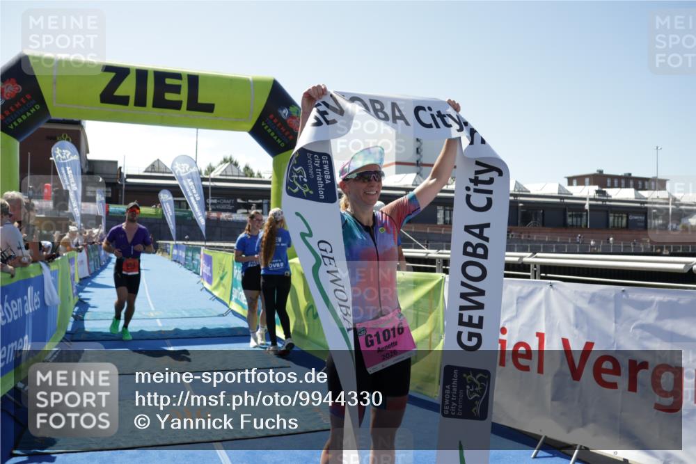09.08.2026 - GEWOBA Citytriathlon Bremen Yannick Fuchs http://msf.ph/oto/9944330 09.08.2026 14:16:19 Ziel 654, 846 meine-sportfotos.de