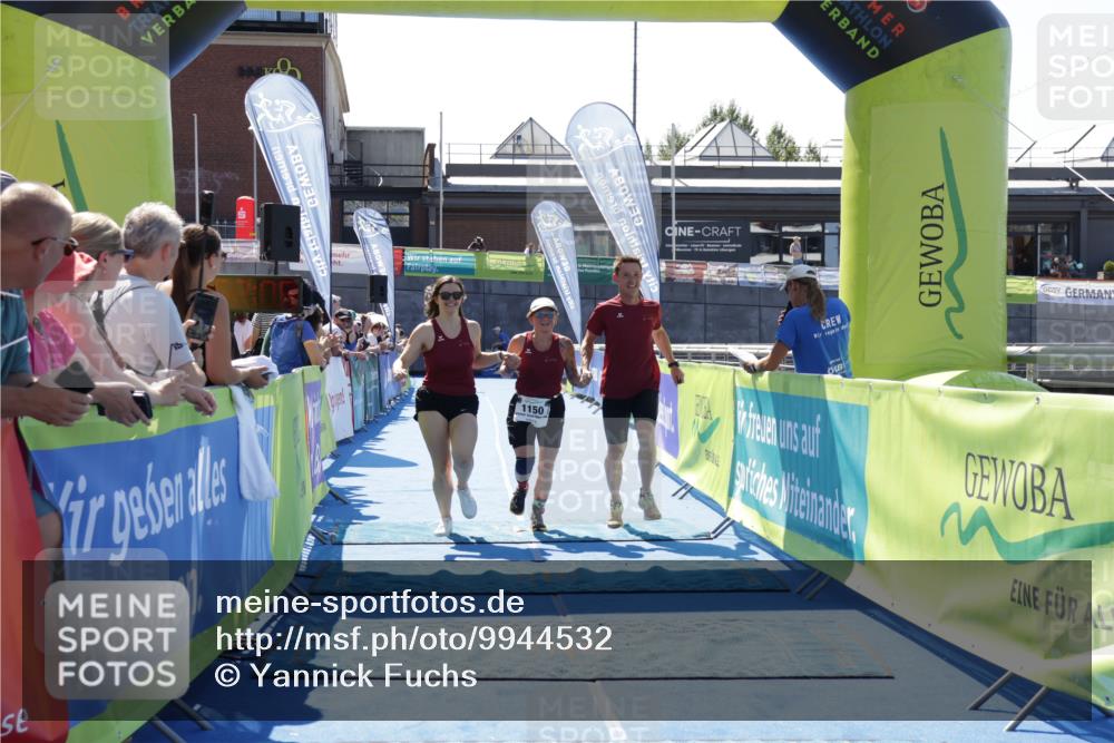 09.08.2026 - GEWOBA Citytriathlon Bremen Yannick Fuchs http://msf.ph/oto/9944532 09.08.2026 14:18:29 Ziel 1150 meine-sportfotos.de