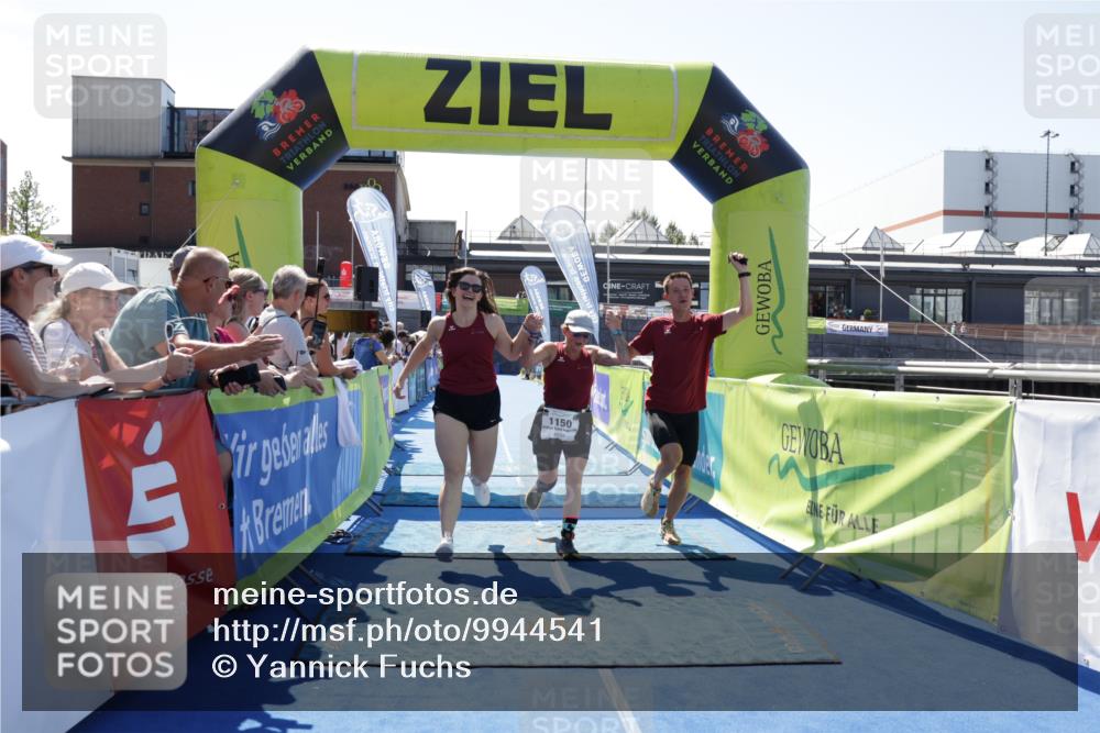 09.08.2026 - GEWOBA Citytriathlon Bremen Yannick Fuchs http://msf.ph/oto/9944541 09.08.2026 14:18:30 Ziel 1150 meine-sportfotos.de