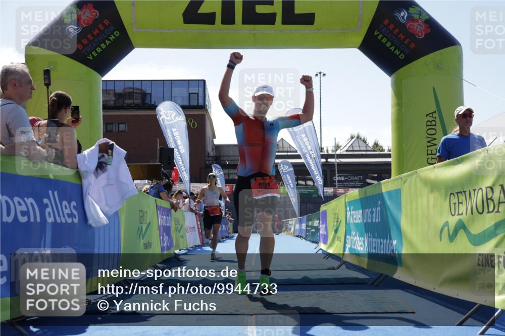 09.08.2026 - GEWOBA Citytriathlon Bremen Yannick Fuchs http://msf.ph/oto/9944733 09.08.2026 14:19:44 Ziel 591, 938 meine-sportfotos.de