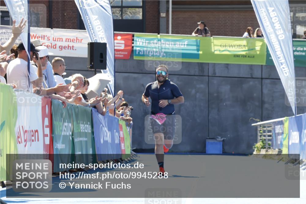 09.08.2026 - GEWOBA Citytriathlon Bremen Yannick Fuchs http://msf.ph/oto/9945288 09.08.2026 14:23:02 Ziel 1003, 1003 meine-sportfotos.de