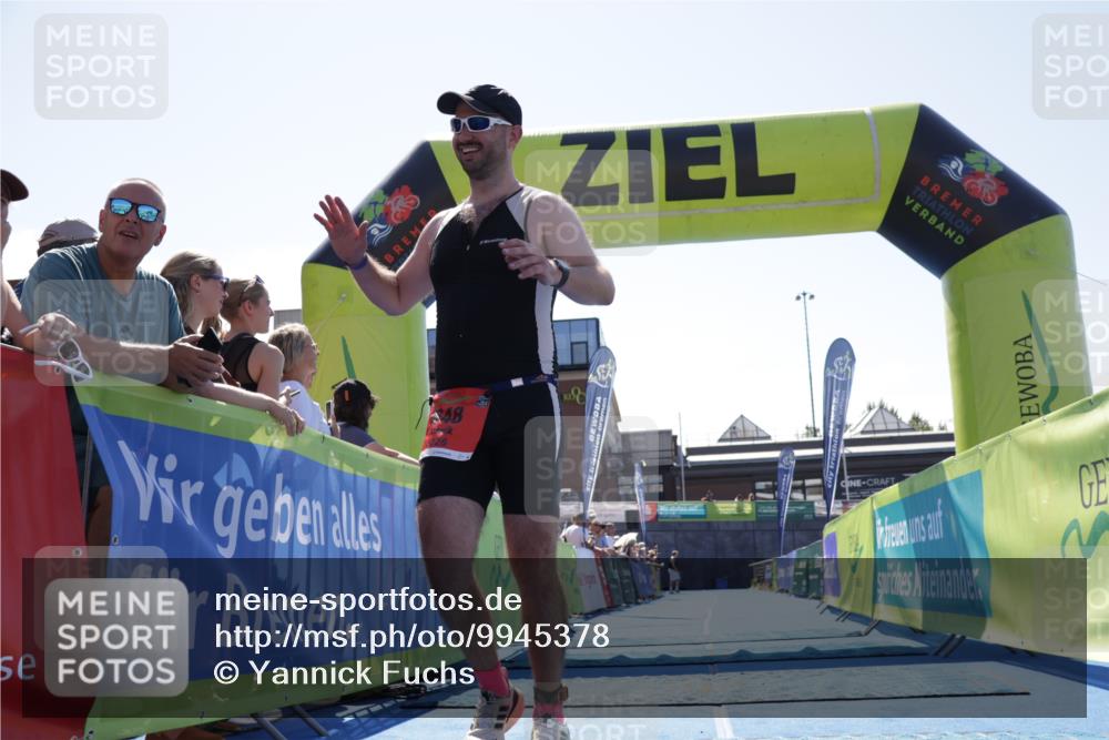 09.08.2026 - GEWOBA Citytriathlon Bremen Yannick Fuchs http://msf.ph/oto/9945378 09.08.2026 14:23:54 Ziel 648, 1107 meine-sportfotos.de