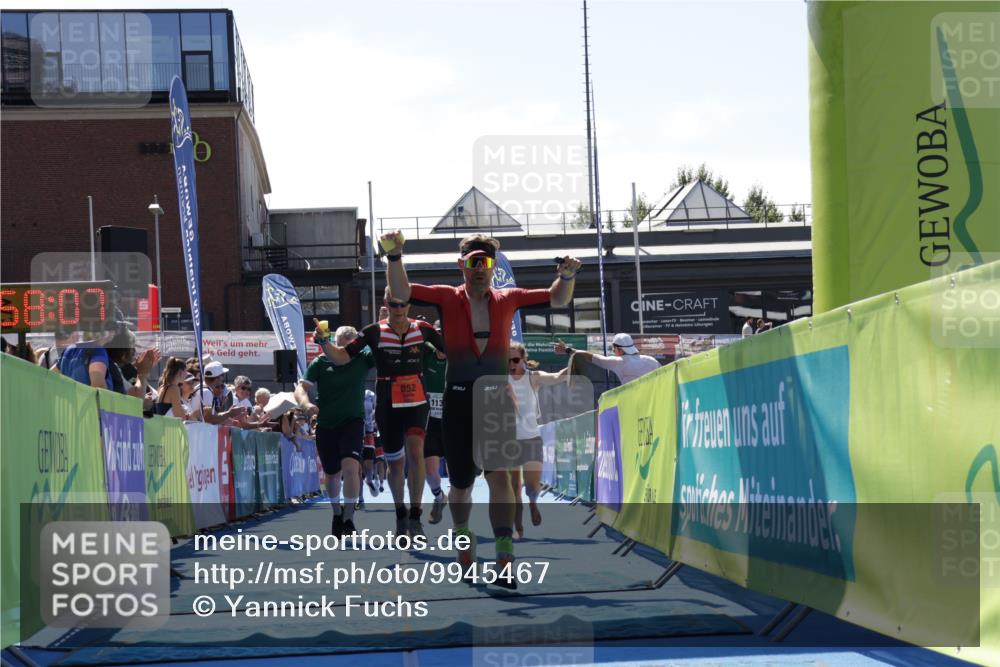 09.08.2026 - GEWOBA Citytriathlon Bremen Yannick Fuchs http://msf.ph/oto/9945467 09.08.2026 14:24:30 Ziel 807, 852, 857, 1015, 1015, 1136 meine-sportfotos.de