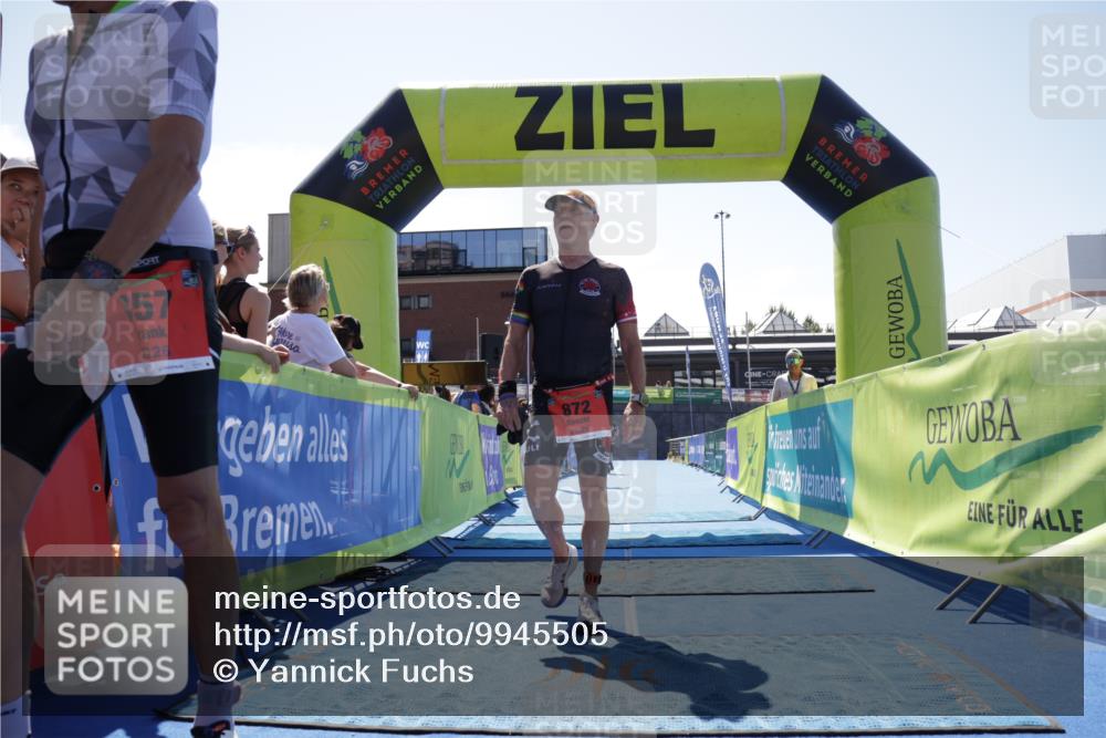 09.08.2026 - GEWOBA Citytriathlon Bremen Yannick Fuchs http://msf.ph/oto/9945505 09.08.2026 14:24:43 Ziel 824, 839, 872, 954 meine-sportfotos.de