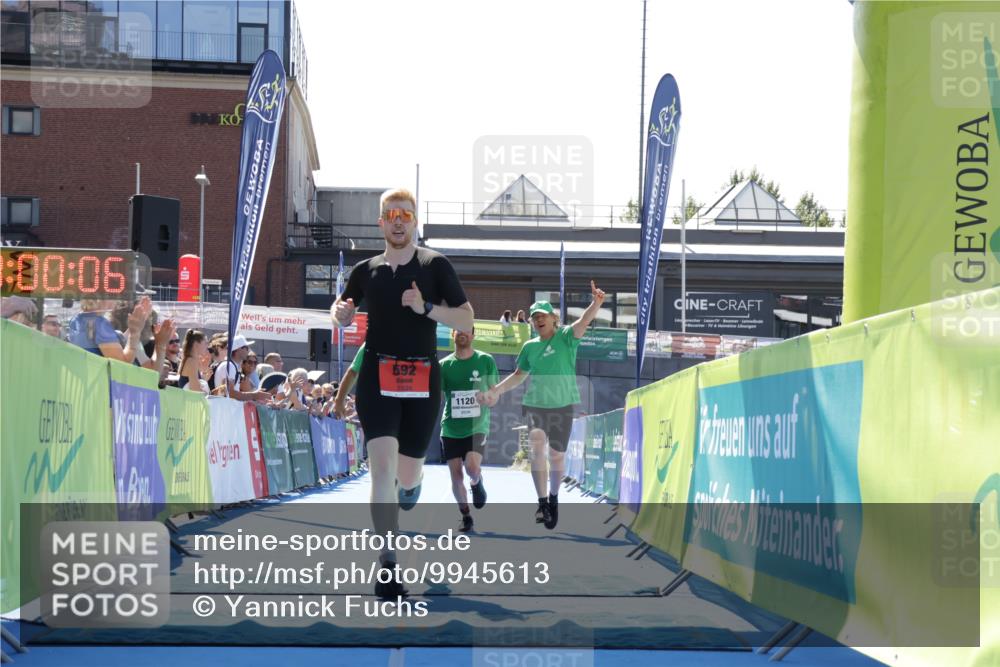 09.08.2026 - GEWOBA Citytriathlon Bremen Yannick Fuchs http://msf.ph/oto/9945613 09.08.2026 14:26:29 Ziel 592, 1120 meine-sportfotos.de