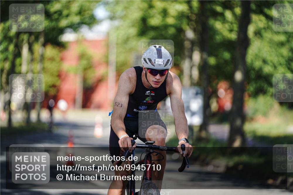 09.08.2026 - GEWOBA Citytriathlon Bremen Michael Burmester http://msf.ph/oto/9945710 09.08.2026 10:44:39 Radfahren 345, 398, 523 meine-sportfotos.de
