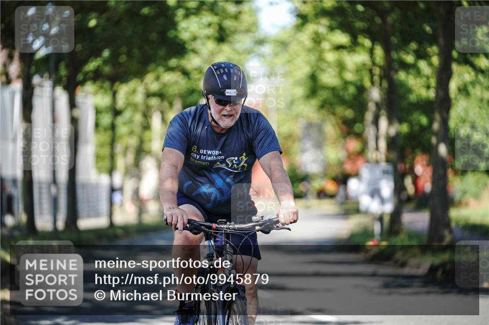 09.08.2026 - GEWOBA Citytriathlon Bremen Michael Burmester http://msf.ph/oto/9945879 09.08.2026 10:46:46 Radfahren 340, 403, 406, 411, 447 meine-sportfotos.de