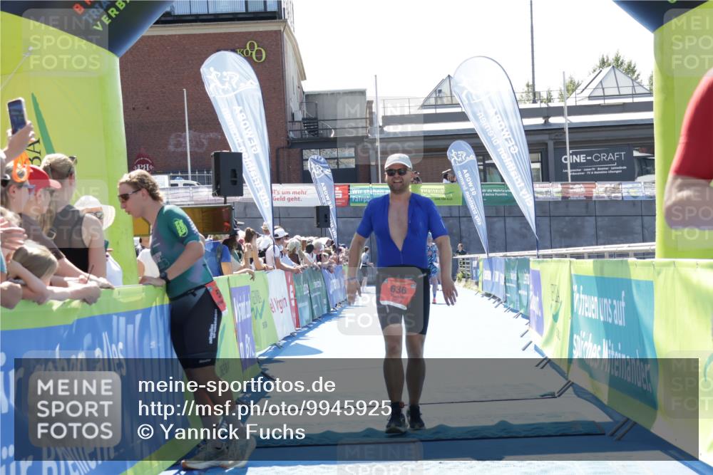 09.08.2026 - GEWOBA Citytriathlon Bremen Yannick Fuchs http://msf.ph/oto/9945925 09.08.2026 14:31:24 Ziel 583, 636 meine-sportfotos.de