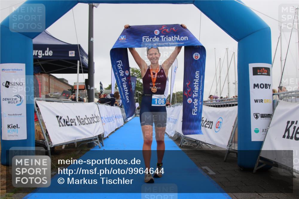 16.08.2026 - KN Förde Triathlon 2026 Markus Tischler http://msf.ph/oto/9964644 16.08.2026 10:07:13 Ziel  meine-sportfotos.de