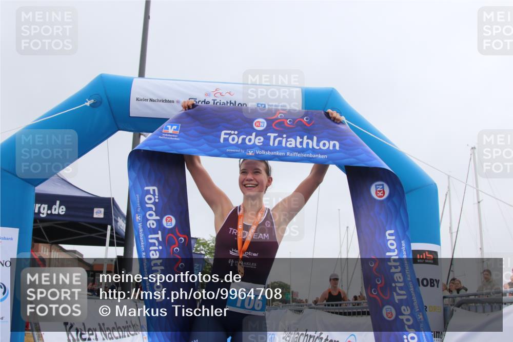 16.08.2026 - KN Förde Triathlon 2026 Markus Tischler http://msf.ph/oto/9964708 16.08.2026 10:07:18 Ziel  meine-sportfotos.de