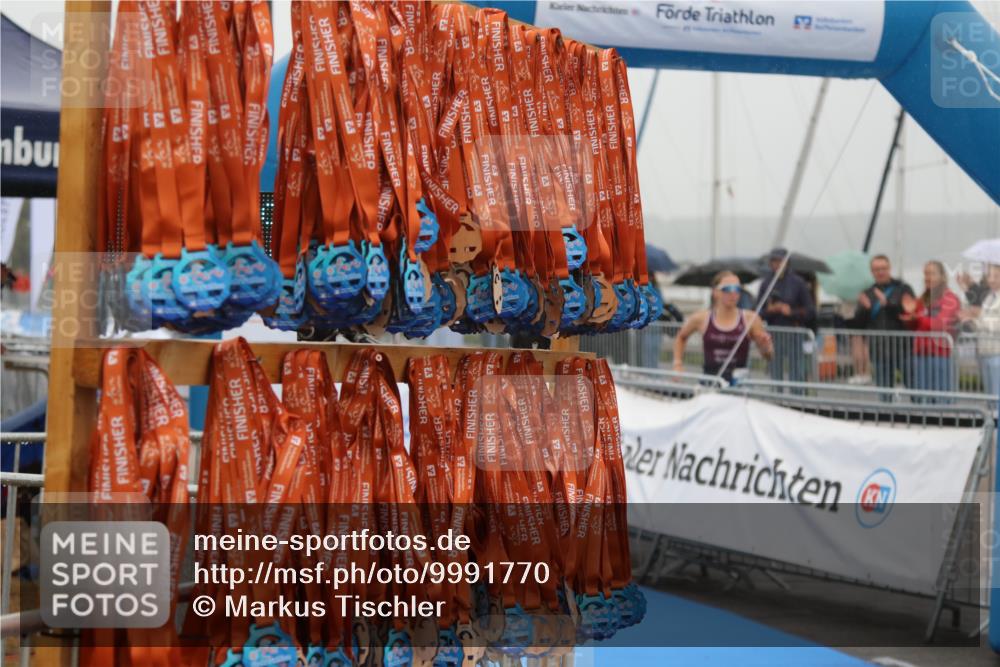 16.08.2026 - KN Förde Triathlon 2026 Markus Tischler http://msf.ph/oto/9991770 16.08.2026 09:53:16 Ziel  meine-sportfotos.de