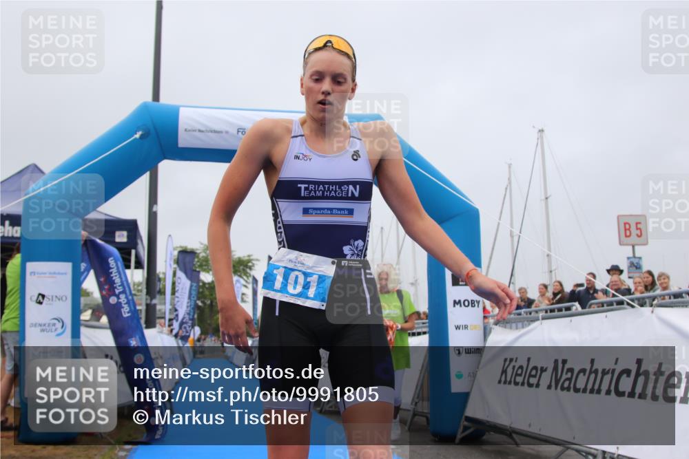 16.08.2026 - KN Förde Triathlon 2026 Markus Tischler http://msf.ph/oto/9991805 16.08.2026 10:05:42 Ziel 101, 101 meine-sportfotos.de