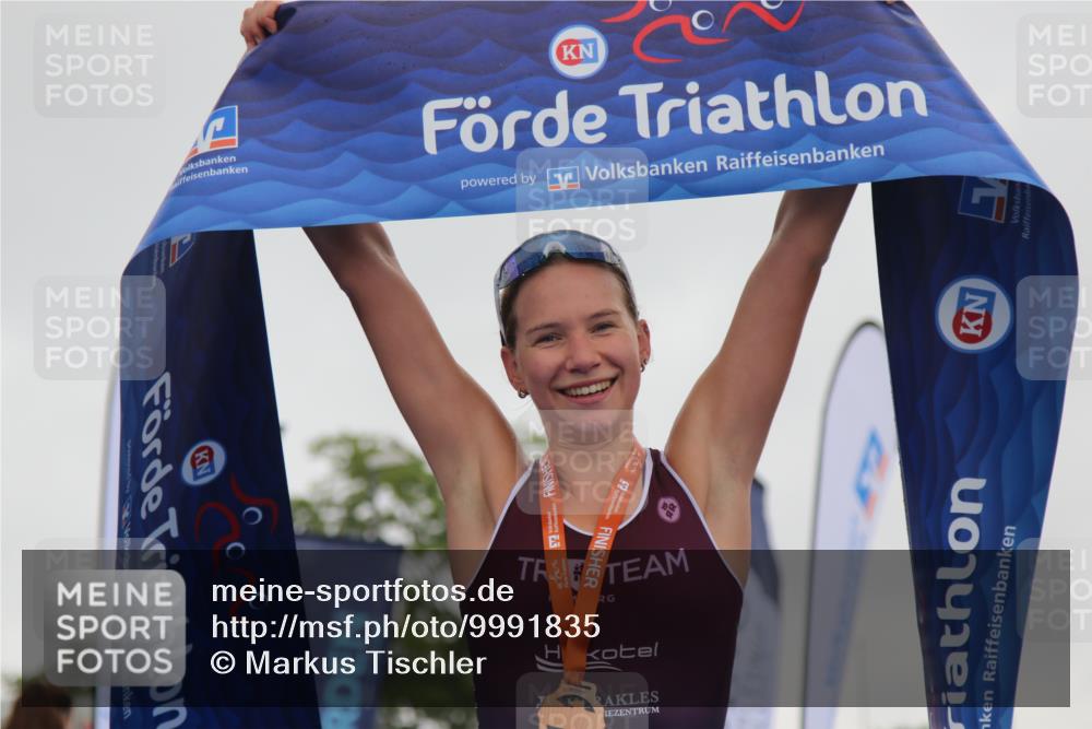 16.08.2026 - KN Förde Triathlon 2026 Markus Tischler http://msf.ph/oto/9991835 16.08.2026 10:07:11 Ziel  meine-sportfotos.de