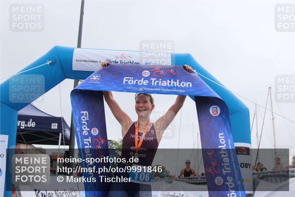 16.08.2026 - KN Förde Triathlon 2026 Markus Tischler http://msf.ph/oto/9991846 16.08.2026 10:07:18 Ziel  meine-sportfotos.de