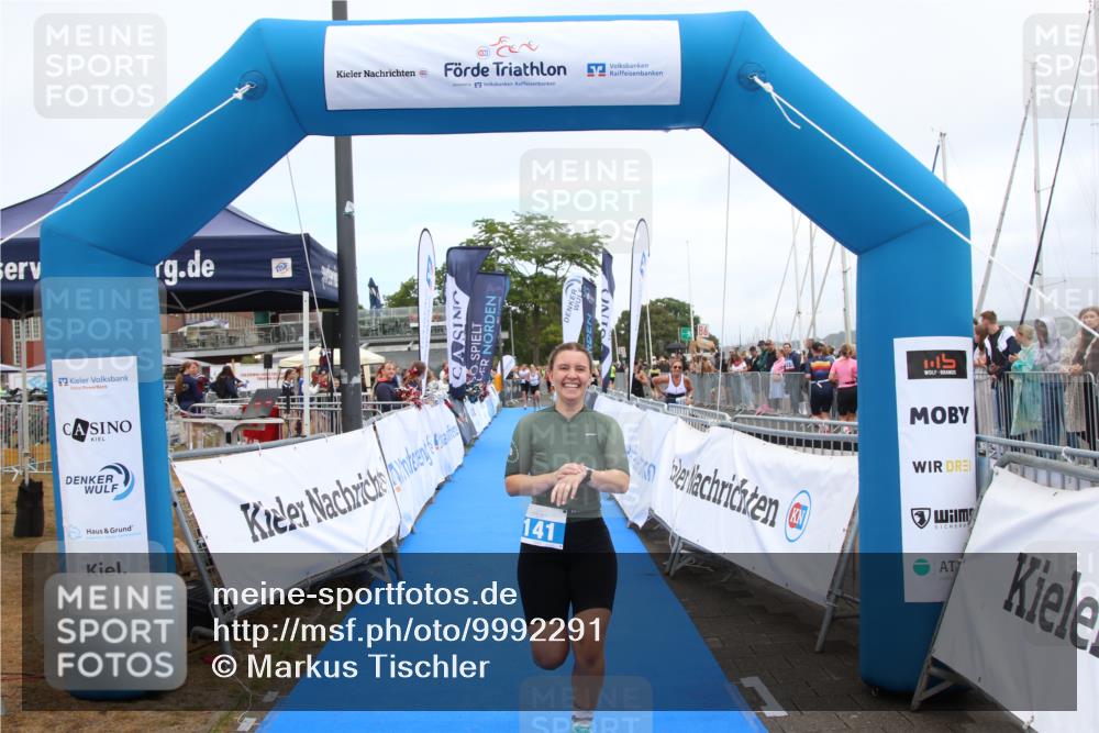 16.08.2026 - KN Förde Triathlon 2026 Markus Tischler http://msf.ph/oto/9992291 16.08.2026 10:31:50 Ziel 141, 141 meine-sportfotos.de
