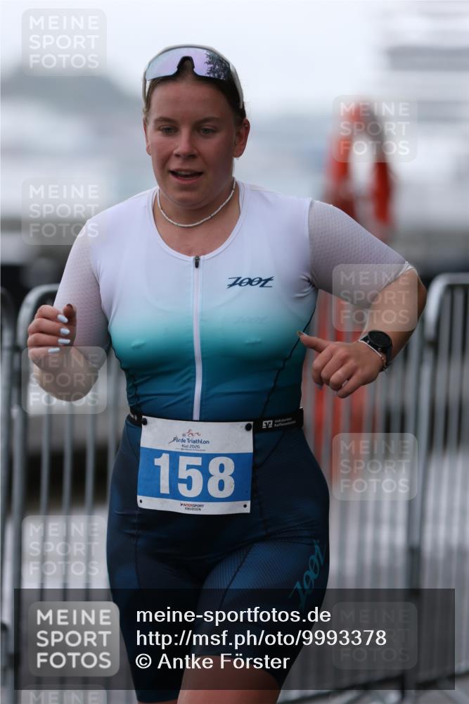 16.08.2026 - KN Förde Triathlon 2026 Antke Förster http://msf.ph/oto/9993378 16.08.2026 10:10:01 Laufen  meine-sportfotos.de