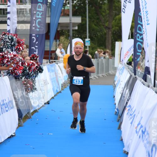 16.08.2026 - KN Förde Triathlon 2026 Markus Tischler http://msf.ph/oto/10001394 16.08.2026 12:30:16 Ziel 437, 437 meine-sportfotos.de