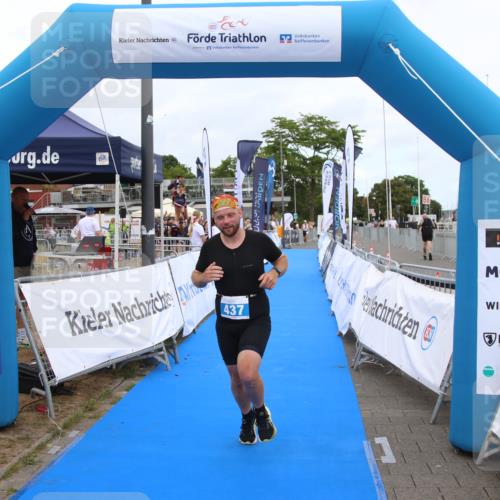 16.08.2026 - KN Förde Triathlon 2026 Markus Tischler http://msf.ph/oto/10001422 16.08.2026 12:30:20 Ziel 437, 437 meine-sportfotos.de
