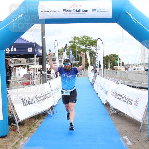 16.08.2026 - KN Förde Triathlon 2026 Markus Tischler http://msf.ph/oto/10001576 16.08.2026 12:35:04 Ziel 438, 438 meine-sportfotos.de