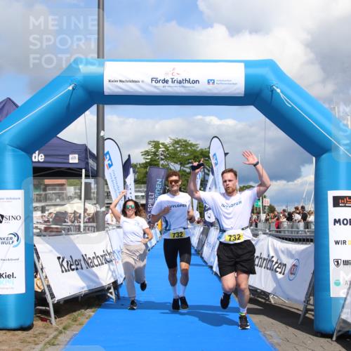 16.08.2026 - KN Förde Triathlon 2026 Markus Tischler http://msf.ph/oto/10002254 16.08.2026 13:54:50 Ziel 732, 732 meine-sportfotos.de