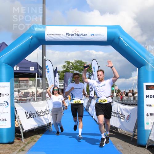 16.08.2026 - KN Förde Triathlon 2026 Markus Tischler http://msf.ph/oto/10002255 16.08.2026 13:54:50 Ziel 732, 732 meine-sportfotos.de