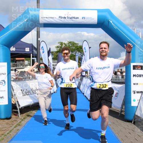 16.08.2026 - KN Förde Triathlon 2026 Markus Tischler http://msf.ph/oto/10002261 16.08.2026 13:54:51 Ziel 732, 732 meine-sportfotos.de