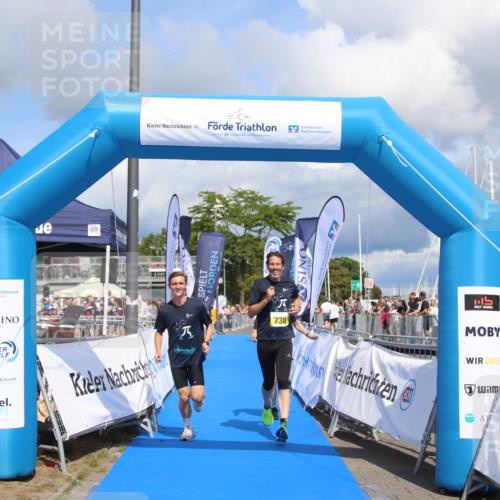 16.08.2026 - KN Förde Triathlon 2026 Markus Tischler http://msf.ph/oto/10002273 16.08.2026 13:55:10 Ziel 738, 738 meine-sportfotos.de
