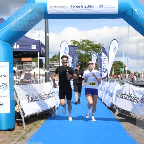 16.08.2026 - KN Förde Triathlon 2026 Markus Tischler http://msf.ph/oto/10002455 16.08.2026 14:01:10 Ziel 740, 740 meine-sportfotos.de