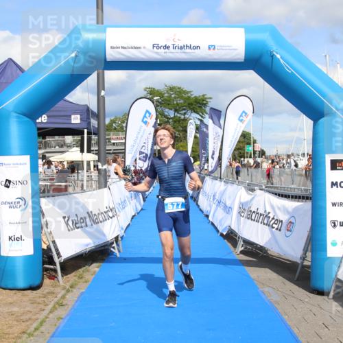 16.08.2026 - KN Förde Triathlon 2026 Markus Tischler http://msf.ph/oto/10002712 16.08.2026 14:07:42 Ziel 577, 577 meine-sportfotos.de