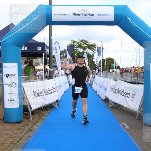 16.08.2026 - KN Förde Triathlon 2026 Markus Tischler http://msf.ph/oto/10002897 16.08.2026 14:20:44 Ziel 596, 596 meine-sportfotos.de