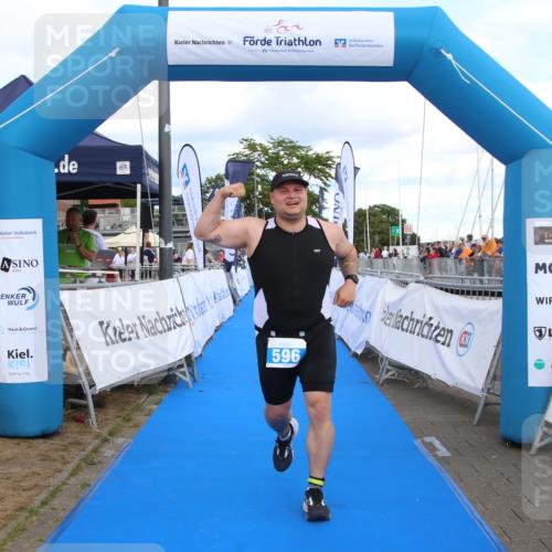 16.08.2026 - KN Förde Triathlon 2026 Markus Tischler http://msf.ph/oto/10002904 16.08.2026 14:20:45 Ziel 596, 596 meine-sportfotos.de