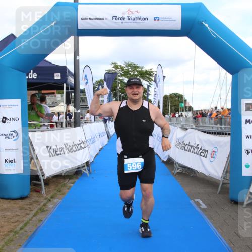16.08.2026 - KN Förde Triathlon 2026 Markus Tischler http://msf.ph/oto/10002905 16.08.2026 14:20:45 Ziel 596, 596 meine-sportfotos.de