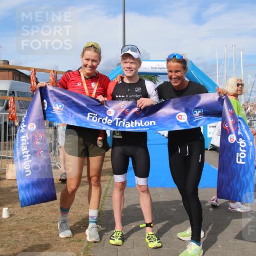 16.08.2026 - KN Förde Triathlon 2026 Markus Tischler http://msf.ph/oto/10002995 16.08.2026 16:02:29 Ziel  meine-sportfotos.de