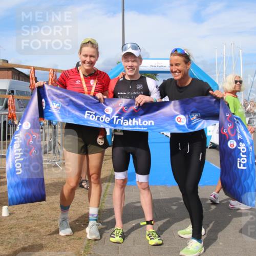 16.08.2026 - KN Förde Triathlon 2026 Markus Tischler http://msf.ph/oto/10002997 16.08.2026 16:02:30 Ziel  meine-sportfotos.de