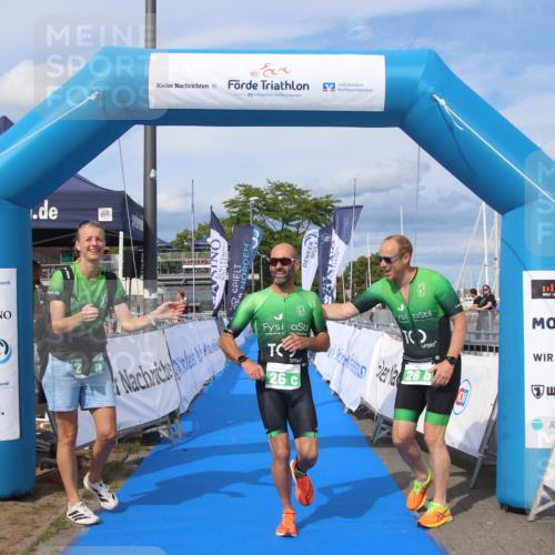 16.08.2026 - KN Förde Triathlon 2026 Markus Tischler http://msf.ph/oto/10003052 16.08.2026 16:05:13 Ziel 0, 0, 16, 26 meine-sportfotos.de